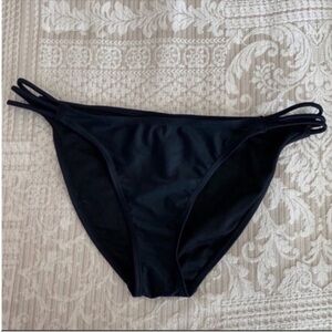 Women's Ekouaer Black Bikini Bottoms Size 12